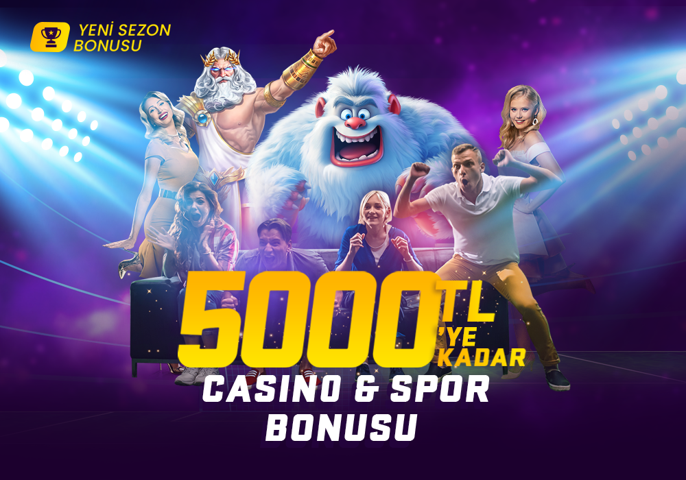 Trbet 5000 TL Yeni Sezon Bonusu